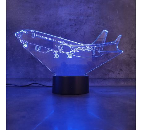 3D Lampa Boeing 747